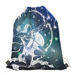 Constellation Of Sagittarius Print Drawstring Bag