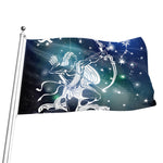 Constellation Of Sagittarius Print Flag