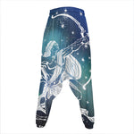 Constellation Of Sagittarius Print Hammer Pants