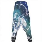 Constellation Of Sagittarius Print Hammer Pants