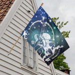 Constellation Of Sagittarius Print House Flag