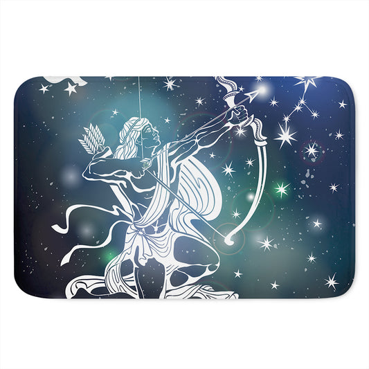 Constellation Of Sagittarius Print Indoor Door Mat