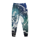 Constellation Of Sagittarius Print Jogger Pants
