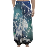 Constellation Of Sagittarius Print Lantern Pants