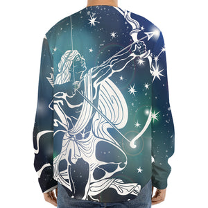 Constellation Of Sagittarius Print Long Sleeve Baseball Jersey