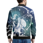 Constellation Of Sagittarius Print Men's Bomber Jacket