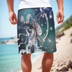 Constellation Of Sagittarius Print Men's Cargo Shorts
