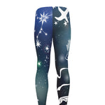 Constellation Of Sagittarius Print Men's leggings