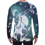 Constellation Of Sagittarius Print Men's Long Sleeve T-Shirt