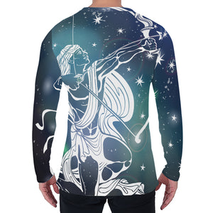 Constellation Of Sagittarius Print Men's Long Sleeve T-Shirt