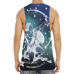 Constellation Of Sagittarius Print Men's Muscle Tank Top