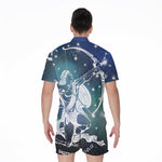 Constellation Of Sagittarius Print Men's Rompers