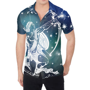 Constellation Of Sagittarius Print Men's Shirt