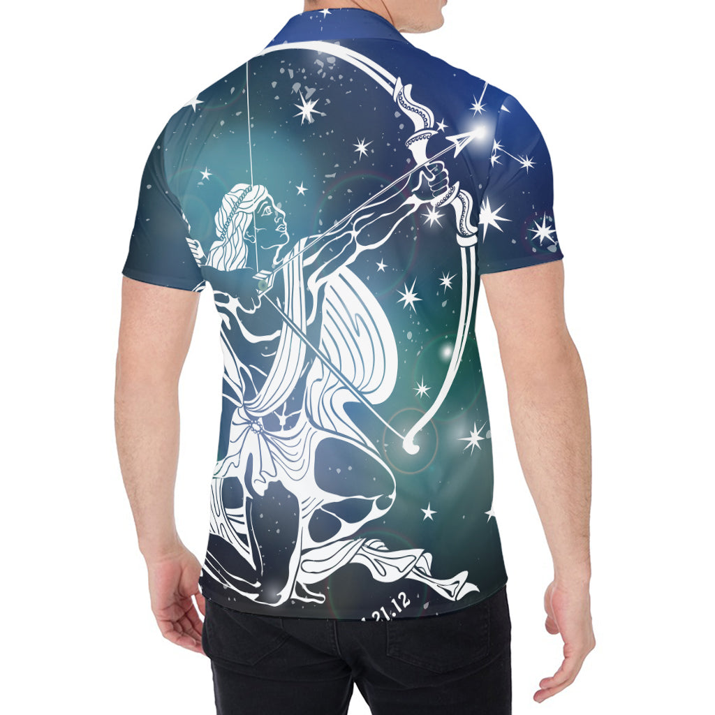 Constellation Of Sagittarius Print Men's Shirt