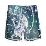 Constellation Of Sagittarius Print Men's Sports Shorts