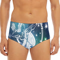 Constellation Of Sagittarius Print Men's Triangle Swim Briefs