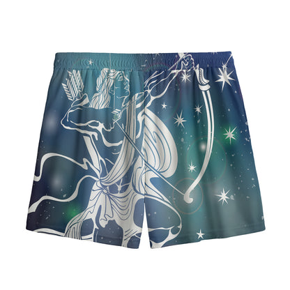 Constellation Of Sagittarius Print Mesh Shorts