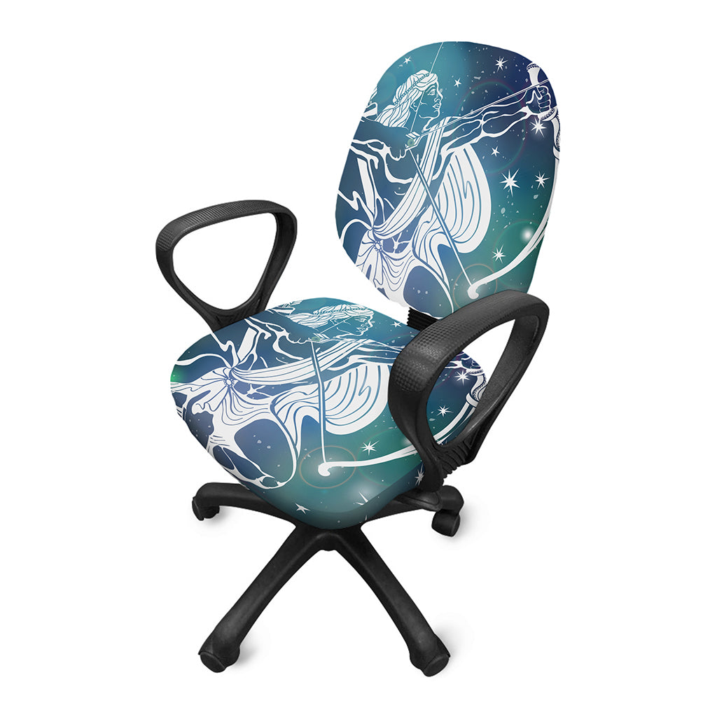 Constellation Of Sagittarius Print Office Chair Cover