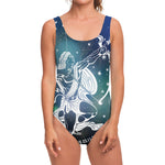 Constellation Of Sagittarius Print One Piece Swimsuit