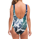 Constellation Of Sagittarius Print One Piece Swimsuit
