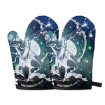 Constellation Of Sagittarius Print Oven Mitts