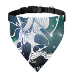 Constellation Of Sagittarius Print Over The Collar Dog Bandana