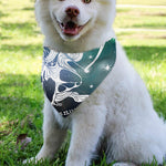 Constellation Of Sagittarius Print Over The Collar Dog Bandana