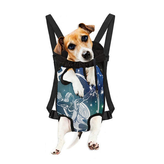 Constellation Of Sagittarius Print Pet Carrier Backpack