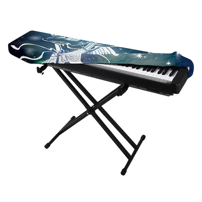 Constellation Of Sagittarius Print Piano Keyboard Cover