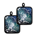 Constellation Of Sagittarius Print Pot Holders
