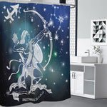 Constellation Of Sagittarius Print Premium Shower Curtain