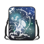 Constellation Of Sagittarius Print Rectangular Crossbody Bag