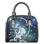 Constellation Of Sagittarius Print Shoulder Handbag