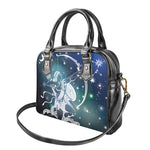 Constellation Of Sagittarius Print Shoulder Handbag