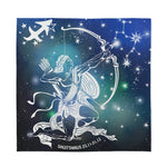 Constellation Of Sagittarius Print Silk Bandana