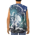 Constellation Of Sagittarius Print Sleeveless Baseball Jersey