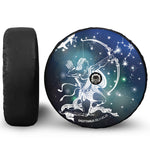 Constellation Of Sagittarius Print Tire Cover With Camera Hole