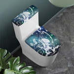 Constellation Of Sagittarius Print Toilet Lid And Tank Cover Set