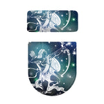 Constellation Of Sagittarius Print Toilet Lid And Tank Cover Set