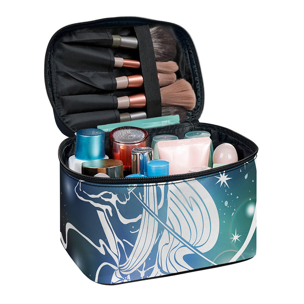 Constellation Of Sagittarius Print Travel Makeup Bag