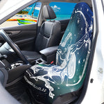 Constellation Of Sagittarius Print Waterproof Car Seat Cover