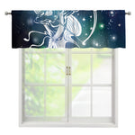 Constellation Of Sagittarius Print Window Valance