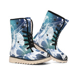 Constellation Of Sagittarius Print Winter Boots