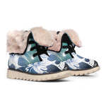 Constellation Of Sagittarius Print Winter Boots