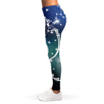 Constellation Of Sagittarius Print Women's Leggings