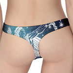 Constellation Of Sagittarius Print Women's Thong