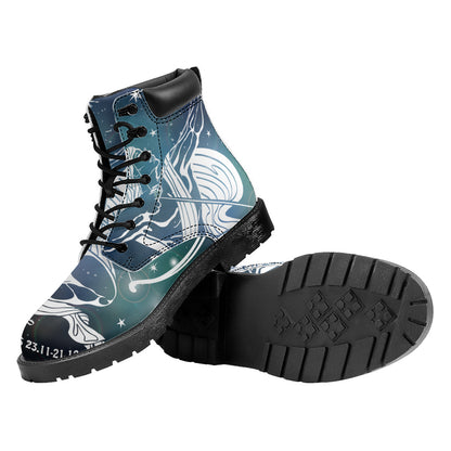 Constellation Of Sagittarius Print Work Boots