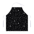 Constellation Sky Map Pattern Print Adjustable Apron