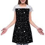 Constellation Sky Map Pattern Print Adjustable Apron