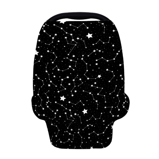 Constellation Sky Map Pattern Print Baby Seat Cover